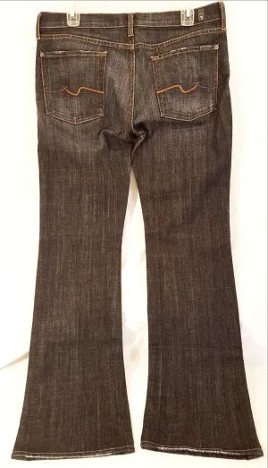 7 For All Mankind Black Denim