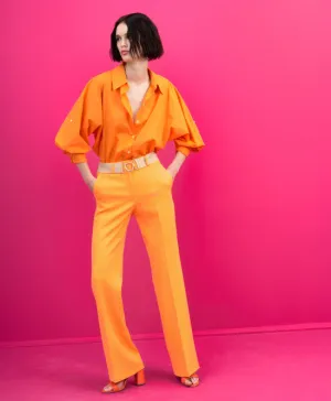 Access Straight Leg Orange Pants