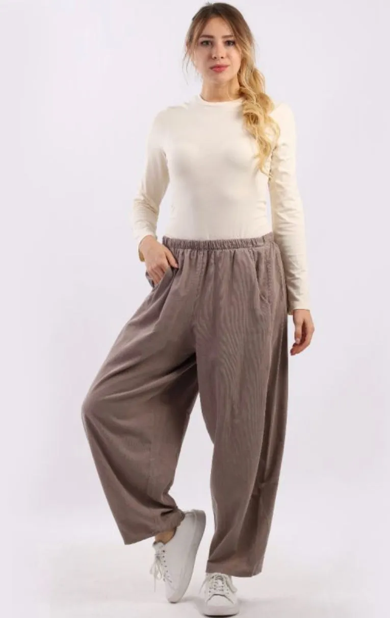 Anne   Kate Cotton Wide Leg Corduroy Pant 10-16