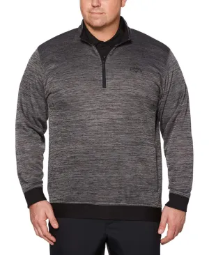 Big & Tall Water Repellent Dual Action 1/4 Zip Pullover