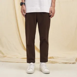 Boysnextdoor Tapered Cropped Chino Pants Brown