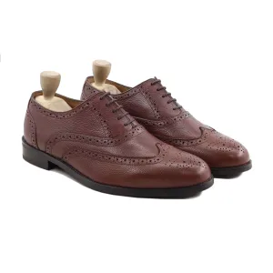 CAPELLEN - OXBLOOD PEBBLE GRAIN OXFORD