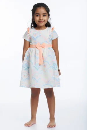 Charming Cotton Frock for Young Girls - Perfect for Festivities and Daily Wear