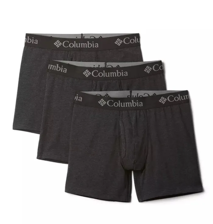 Columbia Men's Cotton Stretch 3 PK Boxer Brief