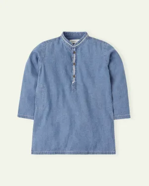 Denim Kurta