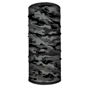 Kids Fleece Face Shields® | Grey Military Camo