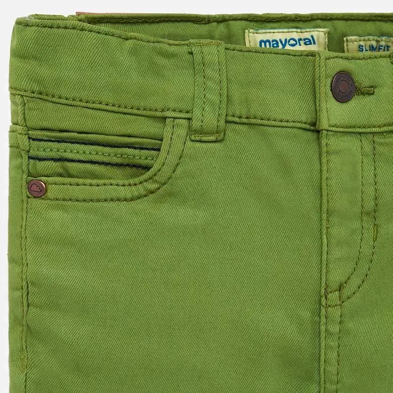 Mayoral Elastane Twill Trousers